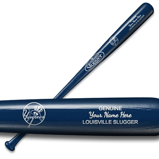 The Official Personalized Louisville Slugger with New York Yankees Logo